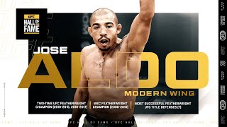 José Aldo Joins the UFC Hall of Fame  CLASS OF 2023 [upl. by Cooke]