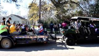 Cloutierville Louisiana Mardi Gras Parade 2016 [upl. by Annovaj375]