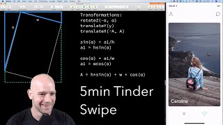 The 5minute React Native Tinder Swipe [upl. by Issor190]