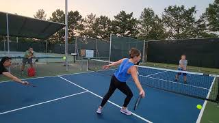 Pickleball practice drills Volleys August 8th [upl. by Bussy662]