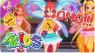 MEGA EXCLUSIVE  WINX BELIEVIX TRANSFORMATION 4KIDS [upl. by Soma97]