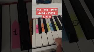 Jingle Bells – Easy Piano Tutorial for Beginners shorts piano christmas pianotutorial [upl. by Bohannon]