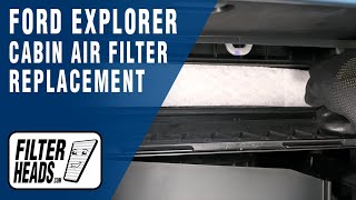 How to Replace Cabin Air Filter 2023 Ford Explorer AQ1293 [upl. by Marder]