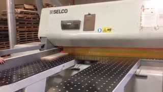 Biesse Selco WNT600 rear loading beam saw [upl. by Addiego]