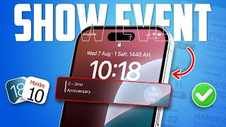 How to Show Upcoming Calendar Events on iPhone Lock Screen After iOS 18 Update [upl. by Atronna517]