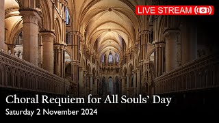 Choral Requiem for All Souls Day Saturday 2 November 2024 Canterbury Cathedral [upl. by Nivrae681]