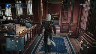 Assassins Creed Unity Cafe Theater mission AutoDaFe [upl. by Kciderf]