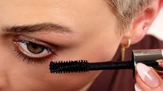 Applying mascara to your lower lashes can be difficultlemme show you some tricks [upl. by Suolkcin]