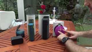 UE Roll vs UE Boom vs UE Megaboom vs UE Mobile Boombox Vergleich 4K UHD [upl. by Aikemat]