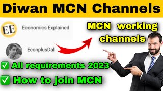 How to join diwan mcn 2023  all requirements for diwan Mcn [upl. by Sara269]