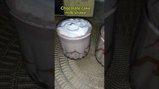 Chocolate cake milk shake milk shake shortvideo [upl. by Ennayd858]