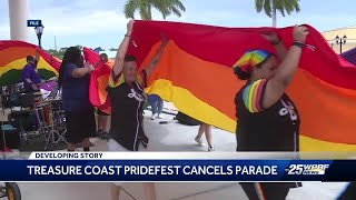 Treasure Coast Pridefest cancels parade makes event 21 ahead of expected Florida legislation [upl. by Yttig]