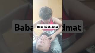 Baba jani ki khidmatباباجان کی خدمت baba love dadson loveyoubaba [upl. by Onidranreb315]