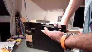 Sony Vaio M Unboxing [upl. by Cantlon348]