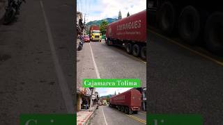 Cajamarca Tolima tractomulas conductores shorts [upl. by Ecyle]