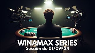 A la conquête des Winamax Series  Stream du 010924 [upl. by Nodlew596]