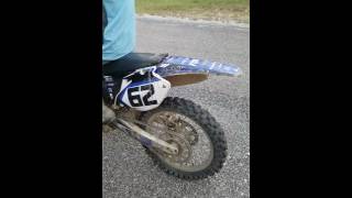 yz250f rev limiter [upl. by Tiphane]