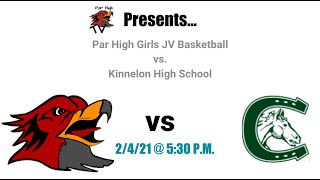 Par High JV Girls Basketball vs Kinnelon High School [upl. by Bate]