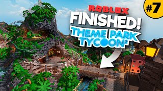 Finishing JURASSIC PARK  Theme Park Tycoon 2 • 7 [upl. by Airres]