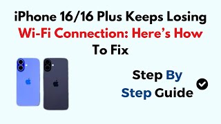 iPhone 1616 Plus Keeps Losing WiFi Connection Here’s How To Fix [upl. by Davena290]