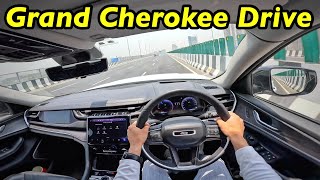 Jeep Grand Cherokee Drive Review 🔥 Aayushssm [upl. by Ahseyd]