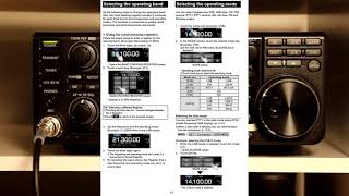 Icom IC7300 From A to Z  1 Introduction setting Bands amp Modes amp programming your own call sign [upl. by Nellek]