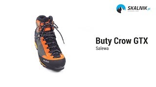 Buty Salewa Crow GTX  skalnikpl [upl. by Inaluahek590]