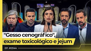 DEBATE NA GLOBO EM SP CONFRONTO ENTRE BOULOS E MARÇAL NUNES COADJUVANTE  FLOW NEWS  344 FN [upl. by Adihsar]