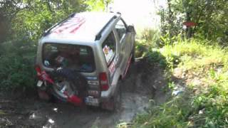 jimny 4x4 franchissement terrain Furet 4x4 Belley [upl. by Sharia]