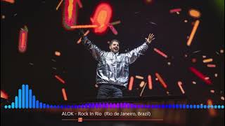 ALOK NO ROCK IN RIO 2022 SÓ A MUSICA [upl. by Oravla]