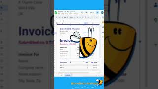 Create Personalised Invoices 5 mins googlesheets invoice smallbusiness entrepreneur automation [upl. by Tavi]