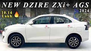 New 4th Gen DZIRE ZXi AGS 2024  Top Model  Features  Price  Interior  Exterior [upl. by Andrade]