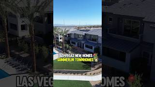 Inside New Summerlin Townhomes For Sale in Las Vegas at Monument at Reverence [upl. by Remlap773]