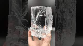 Halite crystal transparent sample [upl. by Harding]