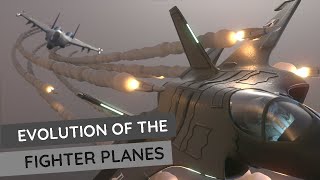 Evolution of the Fighter Planes  Mitsi Studio [upl. by Twyla]