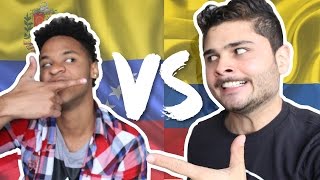 EL RETO DE LOS ACENTOS Venezuela VS Colombia ft Lucas Mosquera [upl. by Ttelracs966]