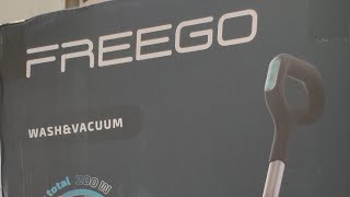 Nuova FREEGO Cecotec Italia home clean cecotec washampvacuum [upl. by Tse]