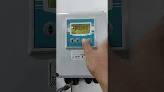 Electromagnetic Water Flow Meter flowmeter waterflowmeter viralvideo meter waterflow water [upl. by Risay351]