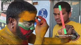 talwar shiva pothuraju making  Talwar shiva pothraj making at purnapool Bonalu  Old city bonalu [upl. by Swiercz]