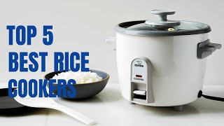 Top 5 Best Cookers For Rice  Best Rice Cookers In 2023 [upl. by Obrien]