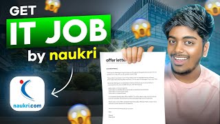 Strategy to get IT job by Naukri 😱  How to use Naukri app in Tamil [upl. by Cram]