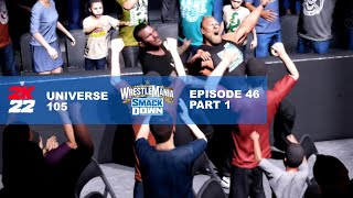 WrestleMania SmackDown Ding Dong Hello The GoHome Show Part 1 of 2  SmackDown  WWE 2K Universe [upl. by Isadora]