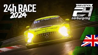 Qualifying 2  ADAC RAVENOL 24h Nürburgring 2024  🇬🇧 [upl. by Waxman]