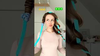 Tutorial for Heatless curls 😍 hairtok easycurls hairstyle hairtutorial voluminouscurls [upl. by Odawa]