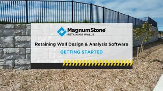 MagnumStone CTI Wall Design Software  Tutorial 1  Getting Started [upl. by Zusman186]