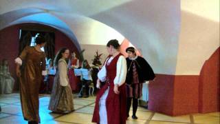 16th Century Italian Dance  Lo Spagnoletto  Cesare Negri  Soubor Anello [upl. by Akima343]