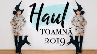 Haul toamna 2019  Rochii paltoane ghete accesorii si pulovere de toamna ♥ [upl. by Amaryl258]