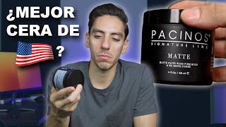 Reseña Cera PACINOS MATTE  La Mejor Marca Estadounidense [upl. by Chrystel]