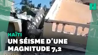 En Haïti alerte au tsunami après un violent séisme de magnitude 72 [upl. by Ijneb]