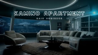 Kamino Apartment  Tipoca City Rain amp Ocean Waves  Star Wars Ambience 12Hrs 4K [upl. by Imled]